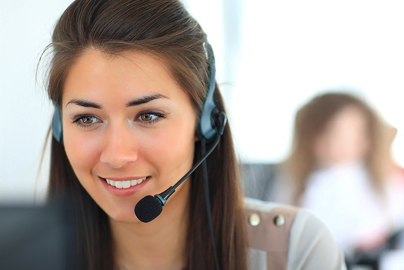 Female Customer Support Operator